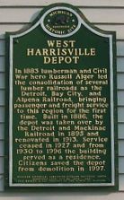 West Harrisville Historical Plaque